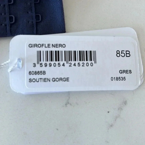 NWT ERES GIROFLE BRA in ocean blue size US32B French 85B - Picture 11 of 11